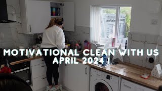 Motivating Clean With Us Organising and Cleaning [upl. by Enilram634]