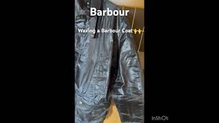 Barbour Coat Wax [upl. by Edgar]