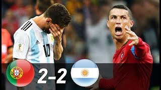 Portugal vs Argentina 22  All Goals amp Extended Highlights Last Matches [upl. by Meneau]