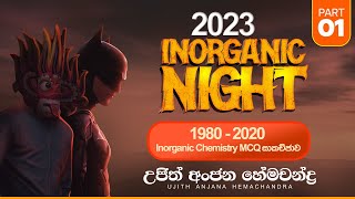 2023 Inorganic Night Seminar Part 01  Chemistry  Ujith Hemachandra [upl. by Dougie]