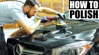 How To Polish A Car For Beginners  Remove Swirls and Scratches  Car Polish [upl. by Atsejam675]