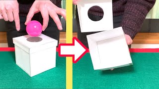 ボールが消えた！ 子供にウケる簡単マジック2ネタ種明かし 2 Easy Magic Tricks Tutorials [upl. by Adnilam]