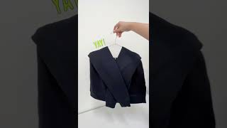 How To Hang Clothes Without Ruining Them clotheshacks howto wardrobe clotheshanger shorts [upl. by Remo]