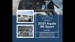 2021 Aquila 36 Sport  FOR SALE [upl. by Savina]