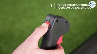 Soplador Mochila Gasolina 43cc 16cv  PowerGround Tornado [upl. by Kentigerma550]