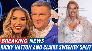 Ricky Hatton and Claire Sweeney Split Dancing On Ice Romance Ends After 8 Months [upl. by Airitak]