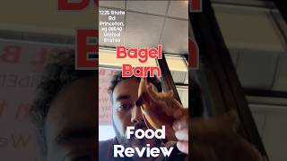 Bagel Food Review Bagel Barn shorts [upl. by Mungovan]