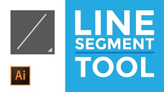 How To Use The Line Segment Tool In Illustrator [upl. by Areem]