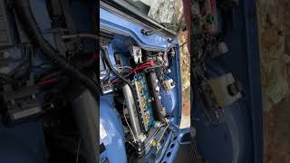 Electronic Fuel Injection TR6 start up and walk around [upl. by Schlosser194]