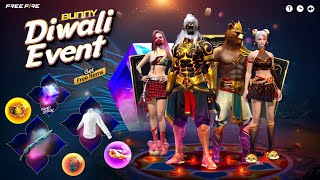 DIWALI EVENT 2024 🥳🤯  FREE FIRE NEW EVENT  FF NEW EVENT  UPCOMING EVENTS IN FREE FIRE OB46 [upl. by Delilah300]