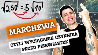 WYCIĄGANIE CZYNNIKA PRZED PIERWIASTEK  METODA KTÓRA ZAWSZE SIĘ SPRAWDZI [upl. by Sandy]