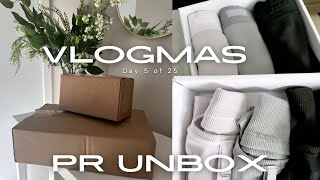 VLOGMAS DAY 5 PR Package Unboxing  Shein Haul [upl. by Renado]