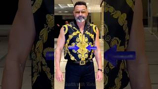 Bobby Deol Exclusive Regal Sleeveless Shirt Price bobbydeol versace shorts [upl. by Nitram342]