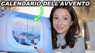 CALENDARIO DELL AVVENTO 2024 DI MAYBELLINE [upl. by Dichy]