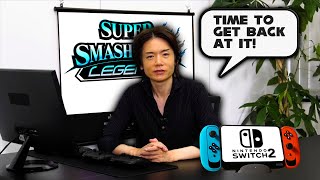 Sakurai Working on a NEW Smash Bros for the New Console [upl. by Torrey759]