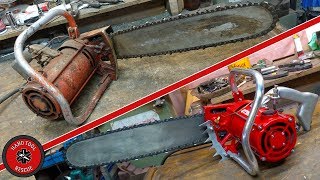 1960s Electric Chainsaw Restoration Part 2 of 2 [upl. by Wilen]