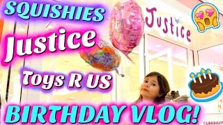 MY BIRTHDAY JUSTICE TOKYO WORLD TOYS R US Shopping Mall Vlog  Sedona Fun Kids TV [upl. by Nnylyam]