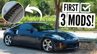 First 3 MUST HAVE Mods For ANY Nissan 350z POV [upl. by Lenahtan]