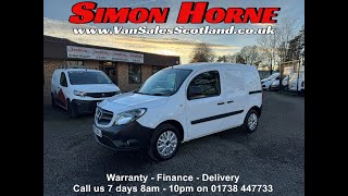 MercedesBenz Citan L2 LWB 15 109 CDI for sale 2020 70 only 41000 miles wwwVanSalesScotlandcouk [upl. by Gruber]