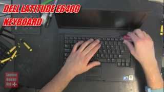 DELL LATITUDE E6400 HOW TO REMOVE KEYBOARD [upl. by Nytram]