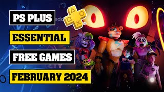 PS Plus February 2024 Essential Games  GamingByte [upl. by Auof]