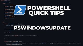 PowerShell Quick Tips  Automate windows updates [upl. by Aivek]