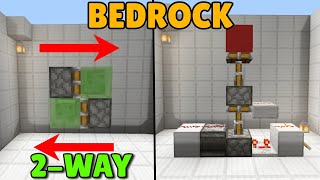 MINECRAFT 5 SIMPLE REDSTONE BUILDS FOR BEDROCK AND PE [upl. by Aisul]