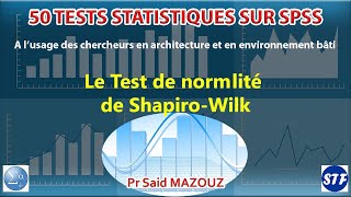 Test de normalité de ShapiroWilk [upl. by Chernow893]