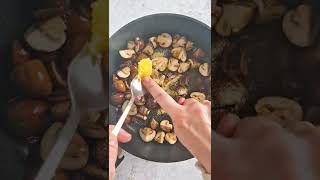 Schnelle Champignon Pfanne  Low Carb Rezept [upl. by Bartolome]