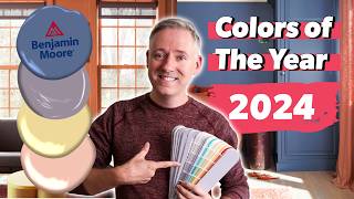 2024 COLOR TRENDS  Benjamin Moore Color of the Year REVEALED [upl. by Rochella]