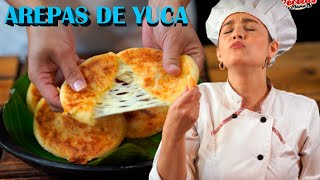 AREPAS DE YUCA un resultado FANTÁSTICO para tu familia [upl. by Billi873]