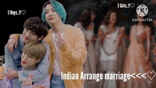 Indian arrange marriage VMinkook That 1 Rishta ❤  Episode 1  an unexpected love💜💜💜 [upl. by Zeuqram]