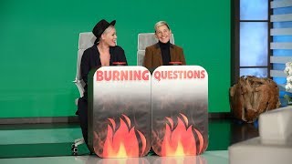 Pnk Answers Ellens Burning Questions [upl. by Nonrev]