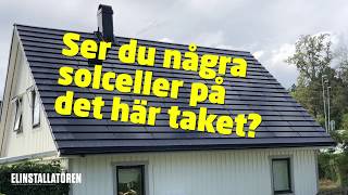 Takpannor integrerade med solceller [upl. by Bolme]