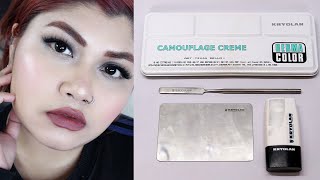 Kryolan Dermacolor Camouflage Cream Tutorial Review [upl. by Cynthea]