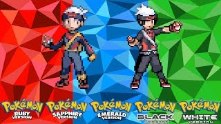 Pokemon RubySapphireEmerald  Complete Soundtrack  B2W2 Remix [upl. by Ahsinahs153]