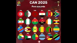 LES QUALIFIES DE LA CAN 2025 [upl. by Jeb147]