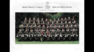 Quebec amp Blenheim Platoons Passing Out Parade Bassingbourn July 1991 [upl. by Baten504]