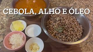 Como cozinhar feijão sem panela de pressão [upl. by Glinys]