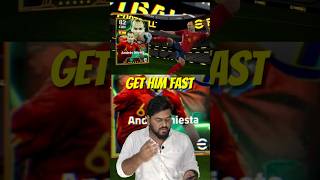 Fastest Way The Get Free Double Booster Epic Iniesta In EFOOTBALL 25 efootball efootball2025 [upl. by Aisayt284]