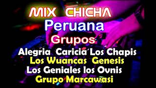 Dj mix Chicha Peruana 2023 AlegriaLos ChapisWuancasGenesis Ovnis Geniales Marcawasi etc [upl. by Hodge740]