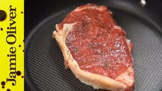 How To cook steak with Jamie Olivers mate Pete [upl. by Leohcin40]