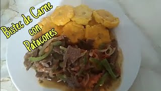 COMO HACER BISTEC DE CARNE Fácilrápido y delicioso [upl. by Danby638]