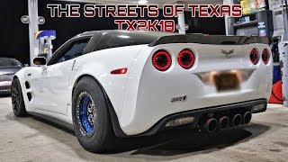 SOME OF THE BEST STREET RACING IN TEXAS Coyote RX7 1300hp GTR Turbo Mustang amp MORE [upl. by Brooking880]