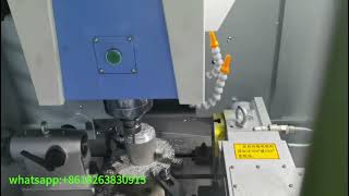 cnc machining center VMC650 with Simens 828D controller4th axis and chip conveyor factory price [upl. by Darrey]