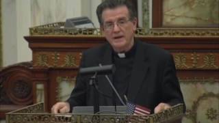 Fr William Chiriaco Gives Invocation at City Council 1262017 [upl. by Hoyt183]