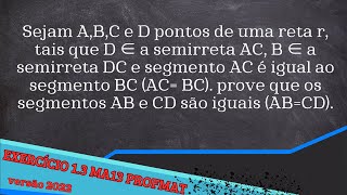 MA13 Cap1 exercício 13 versão 2022 mestrado profmat [upl. by Pease557]