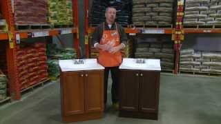 Glacier Bay AllInOne Vanity Pro Combo for Pros  The Home Depot [upl. by Fitzhugh]