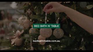 Bed Bath N Table Christmas 24  Wrapped with Joy In Store Now [upl. by Yetac631]