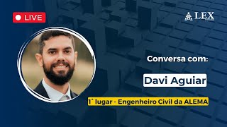 Conversa da Aprovação Davi Aguiar Engenheiro Civil da ALEMA [upl. by Arednaxela467]